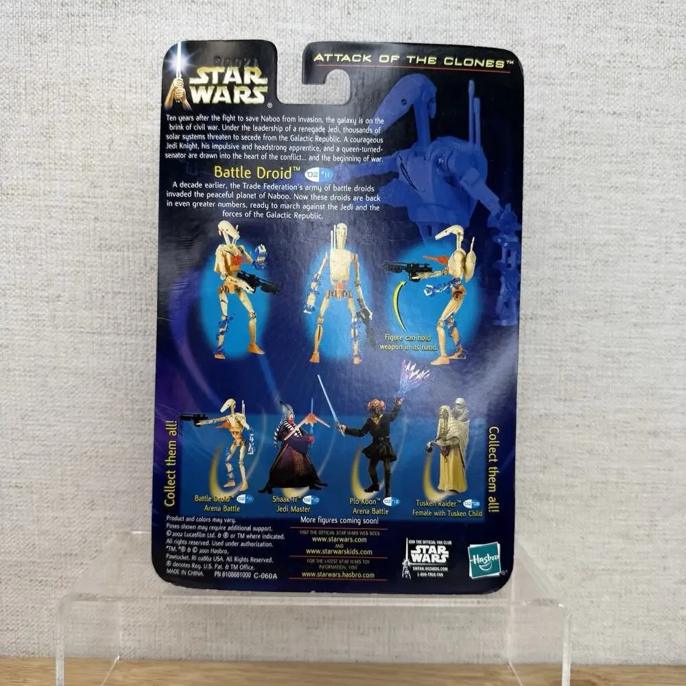 Star Wars Attack of the Clones Battle Droid 3.75